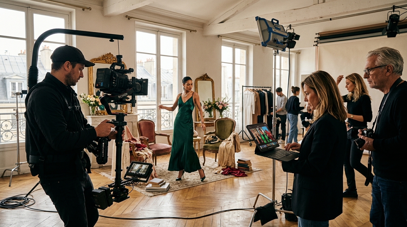 Shooting vidéo 4K et production social media